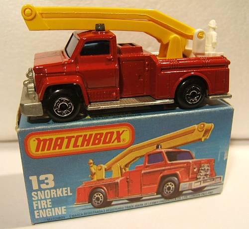 matchbox no 13 snorkel fire engine